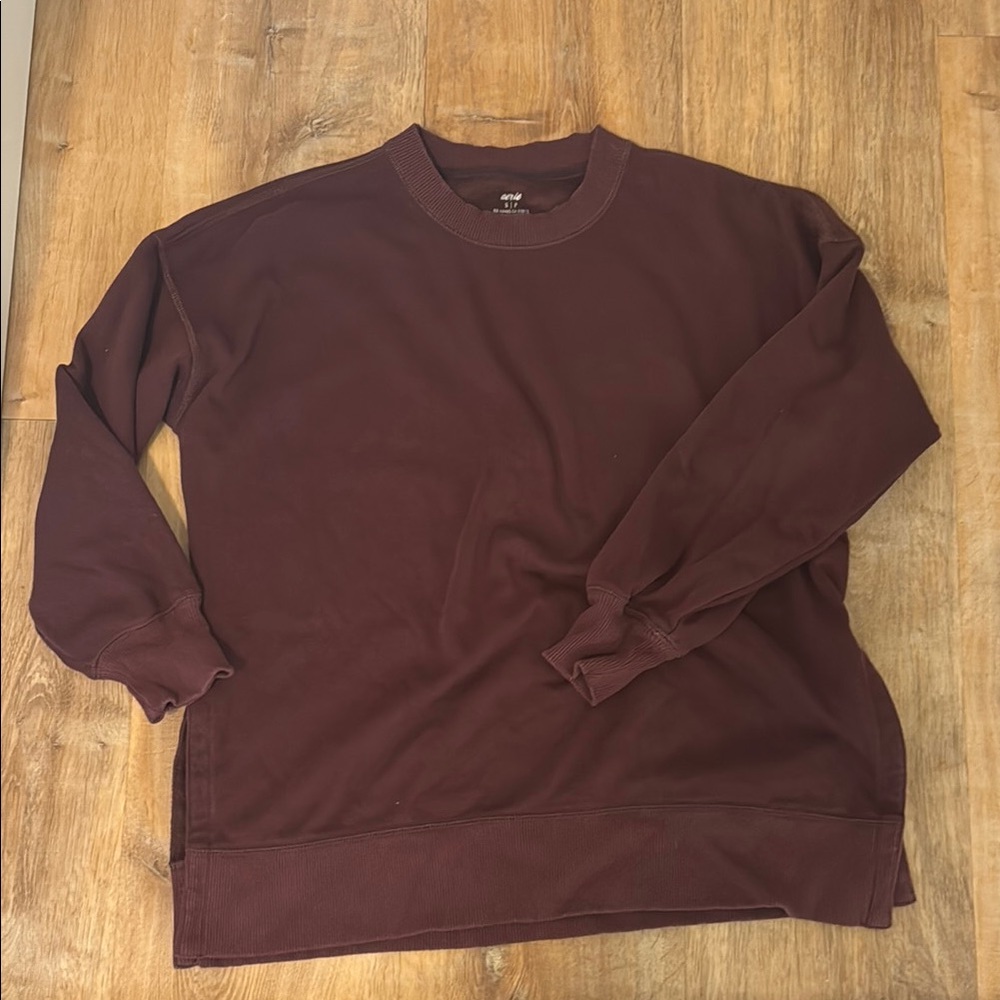 Women's Burgundy Sweater